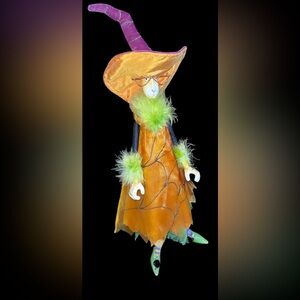 Department 56 Krinkles Witchy Mama Cat collector Doll Patience Brewster Tall 21"